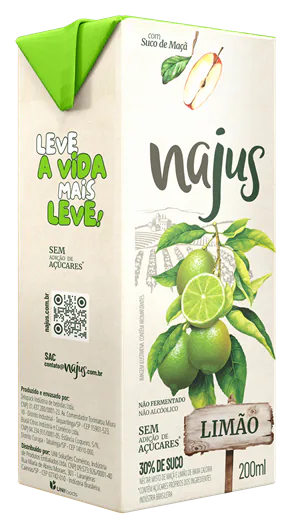 Suco Najus Limão